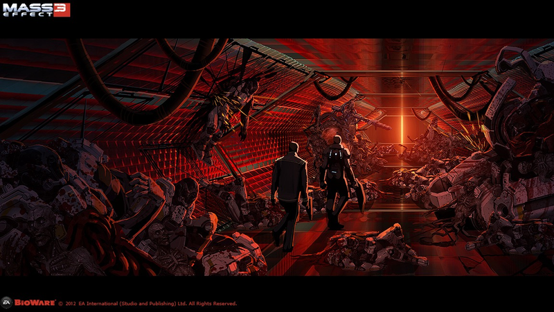 Illustration for article titled This Wonderful Mass Effect 3 Art is Full of GIANT SPOILERS